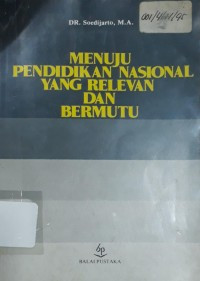 Image of Menuju Pendidikan Nasional yang Relevan